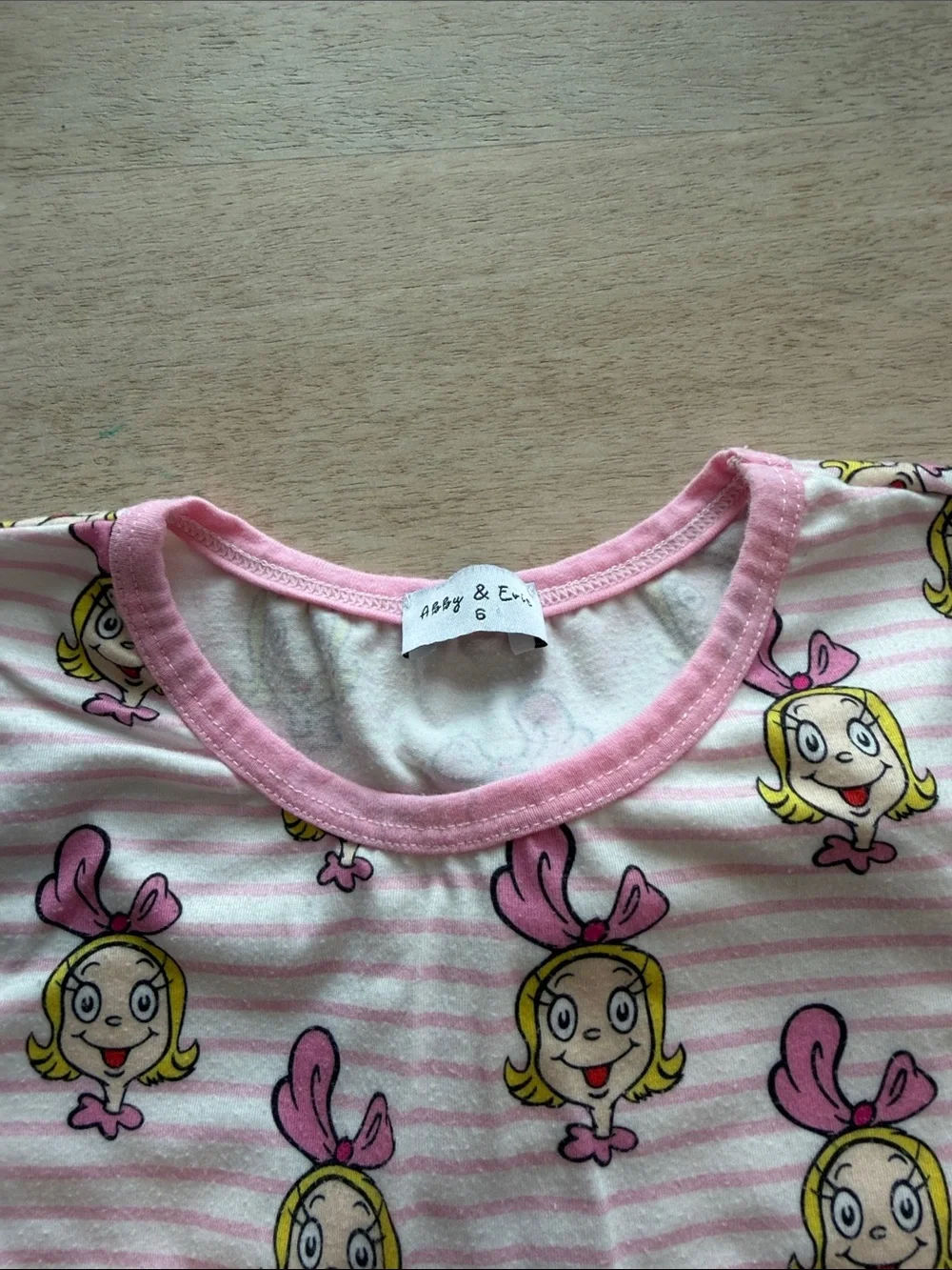 Girls Cindy Lou Who Pajama Set